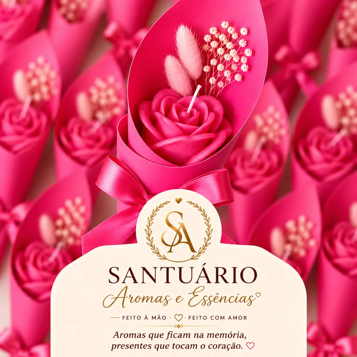 Lembrancinhas Rosas